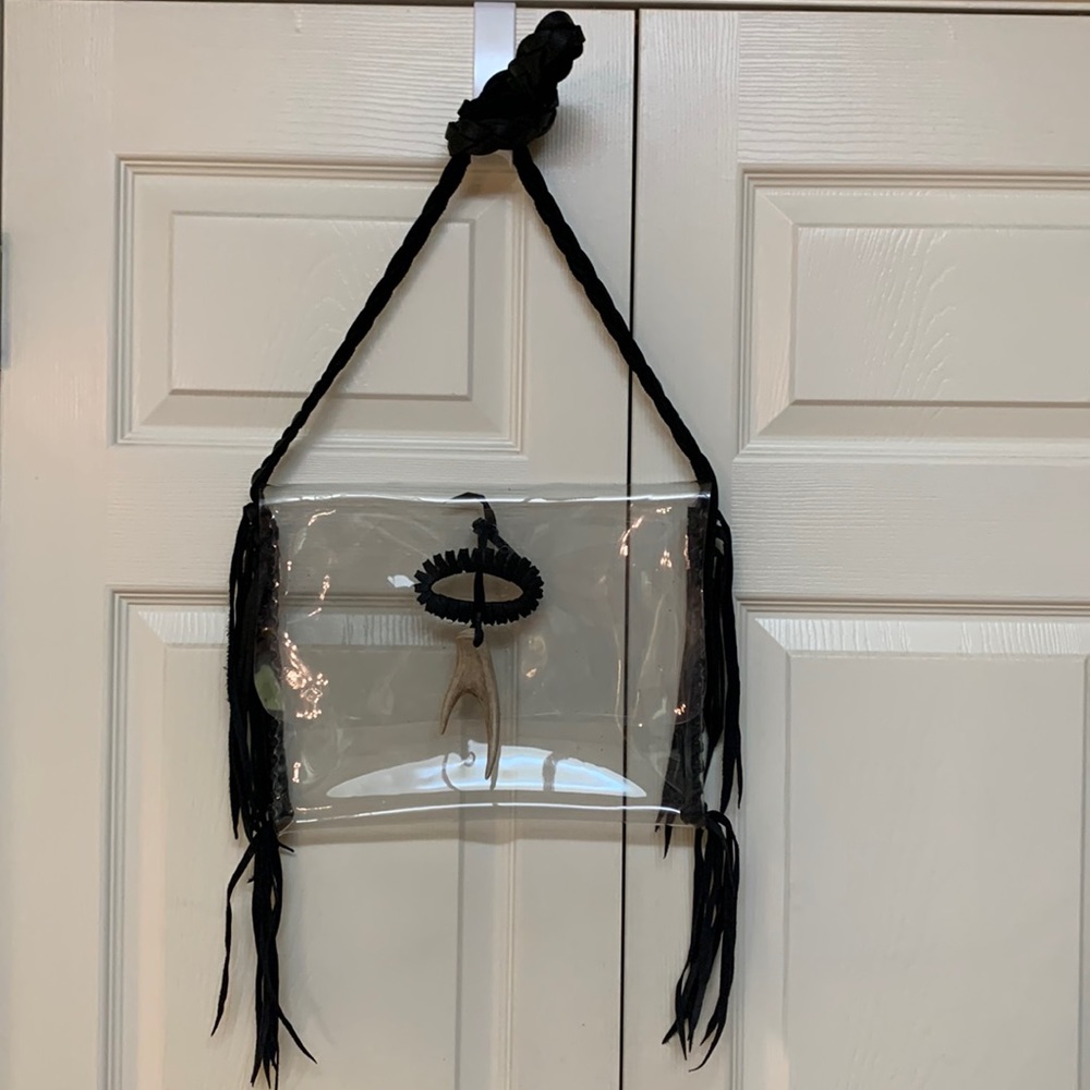 Jimmi wZ clear stadium bag purse cross body